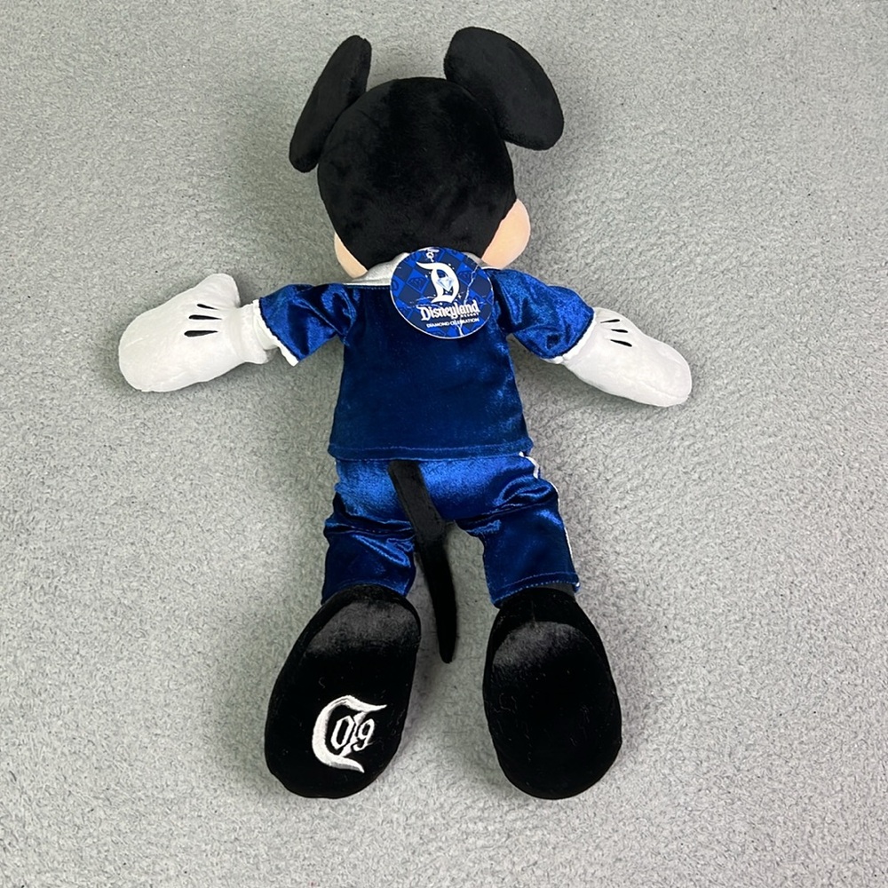 NWT Disneyland 60th Anniversary Mickey Mouse Diamond Celebration Plush 15” - Picture 3 of 4